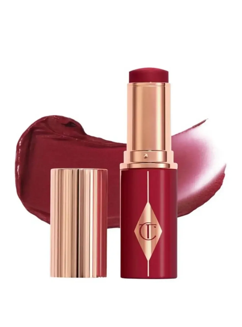 $44 MSRP- Charlotte Tilbury Unreal Lip + Cheek Glow Blush Stick
